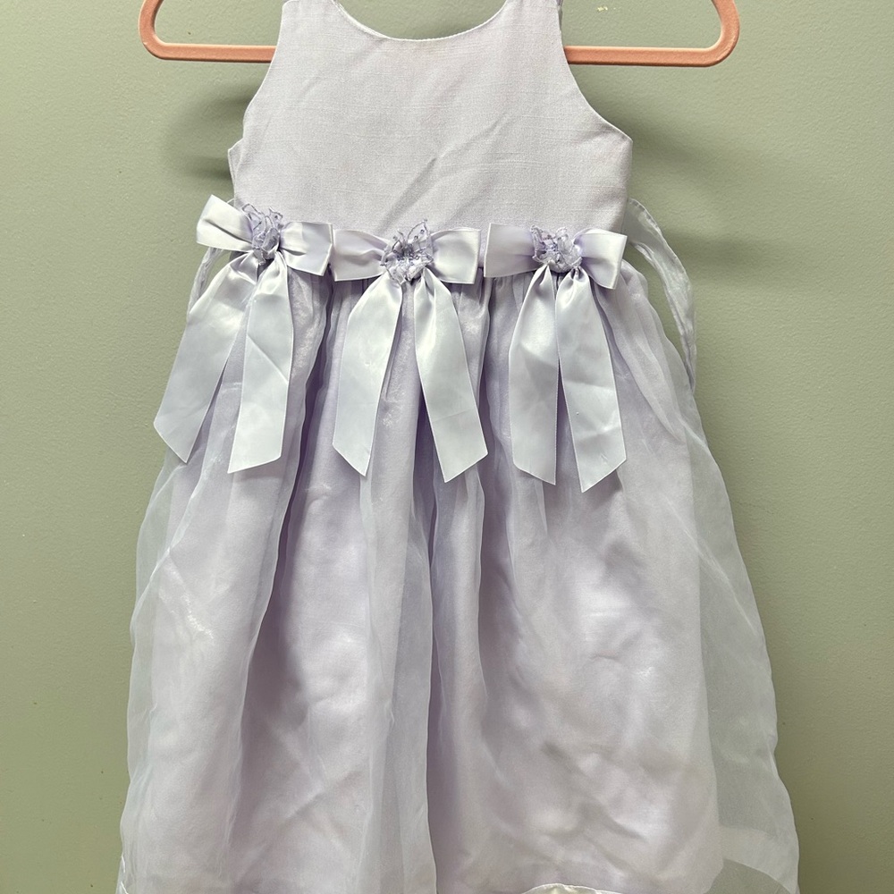 Purple/ Lavender Kids Easter Dress
